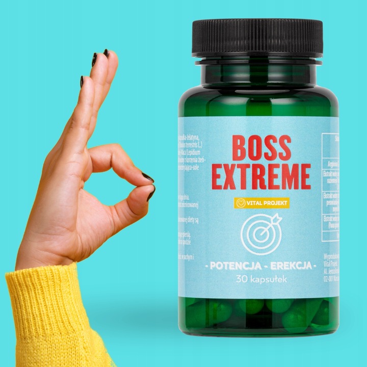 BOSS EXTREME TABLETKI NA POTENCJĘ MOCNĄ EREKCJĘ LIBIDO WZWÓD TESTOSTERON - obrazek 9