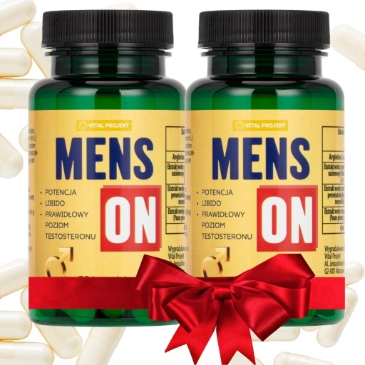 ZESTAW 2 SZT MENSON TABLETKI NA DŁUGĄ EREKCJĘ SILNE LIBIDO POZIOM TESTOSTERONU WZWÓD