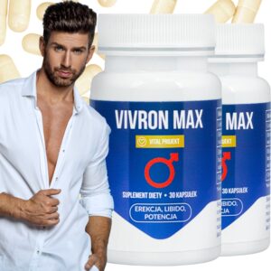 ZESTAW 2 SZT.VIVRON MAX TABLETKI NA POTENCJĘ EREKCJĘ LIBIDO POZIOM TESTOSTERONU 60 sztuk