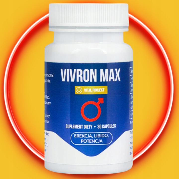 VIVRON MAX TABLETKI NA POTENCJĘ MOCNĄ EREKCJĘ LIBIDO WZWÓD TESTOSTERON - obrazek 7