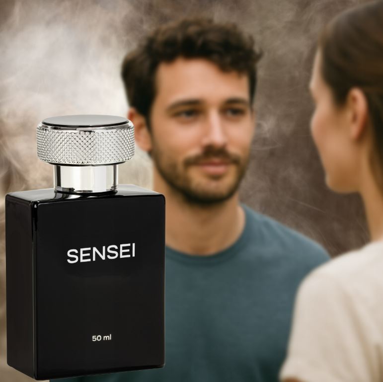 Uwodzicielskie perfumy męskie zapach Z FEROMONAMI eleganckie SENSEI 50 ml - obrazek 3