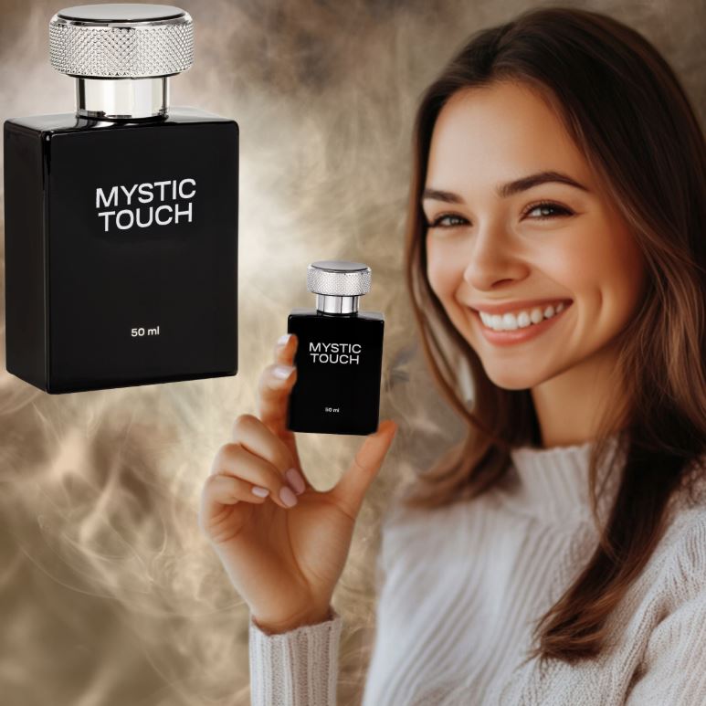 Uwodzicielskie damskie perfumy z feromonami MYSTIC TOUCH zmysłowy zapach - obrazek 2