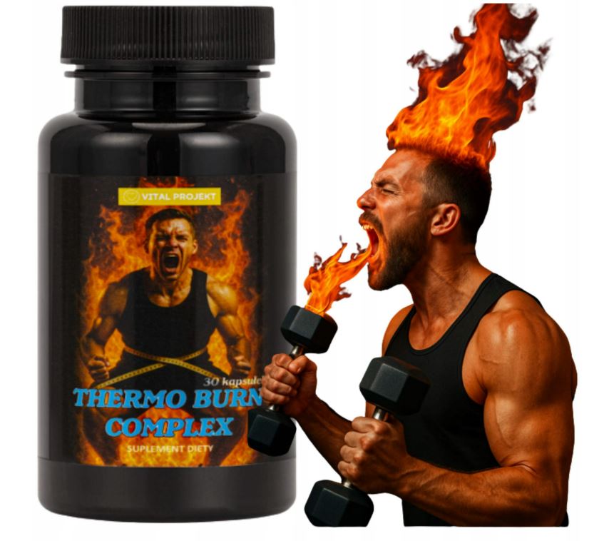 SPALACZ TŁUSZCZU Thermo Burn Complex BLOKER APETYTU NADMIAR WODY METABOLIZM - obrazek 5