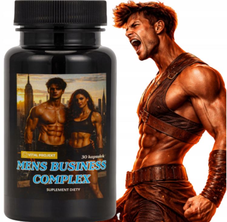 Mens Business Complex – Booster testosteronu i potencji - obrazek 5